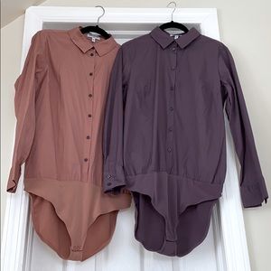 Two Pack Button Up Bodysuits